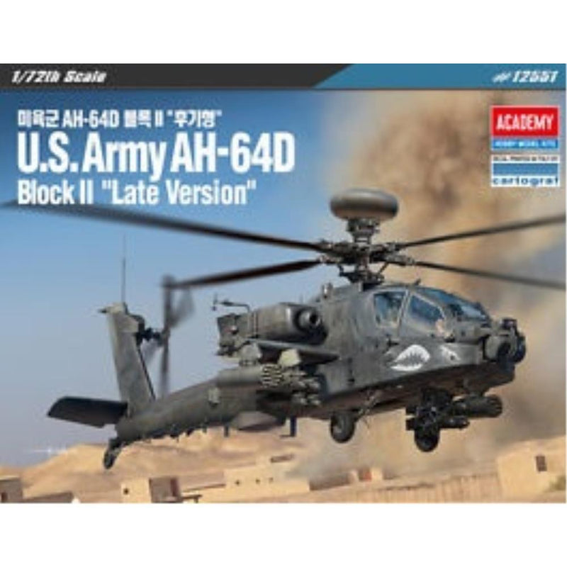 ACADEMY 1/72 U.S. Army AH-64D Block II "Late Version"