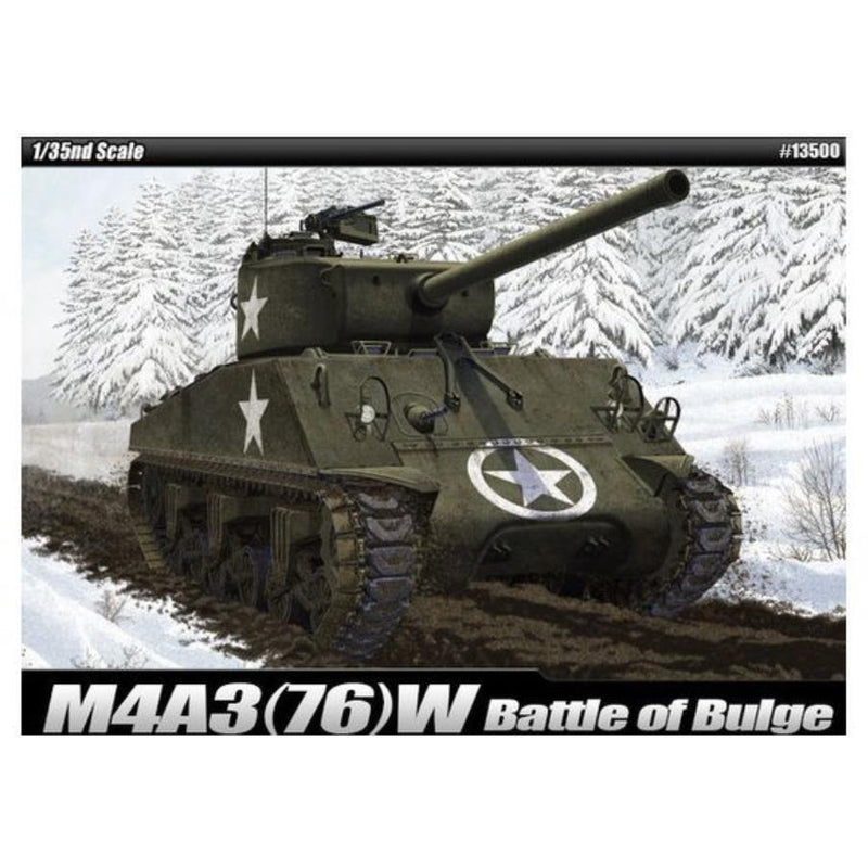 ACADEMY 1/35 M4A3 (76)W "Battle of Bulge