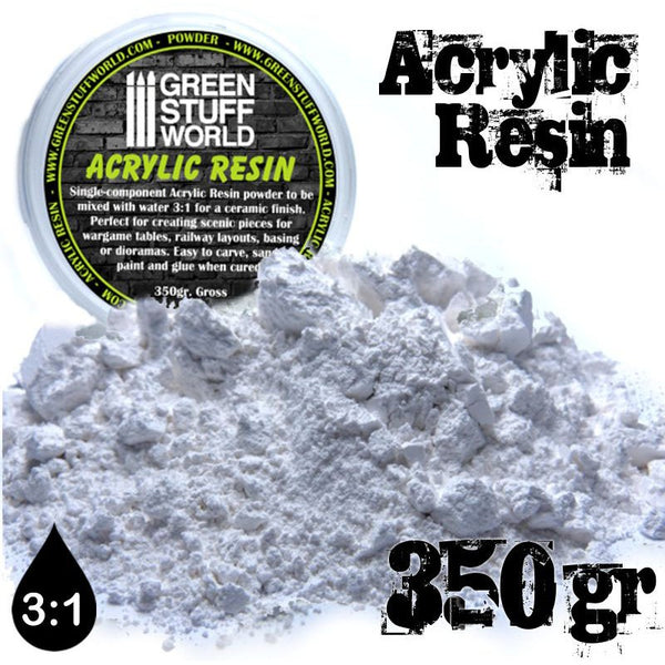 GREEN STUFF WORLD Acrylic Resin Powder 350gm