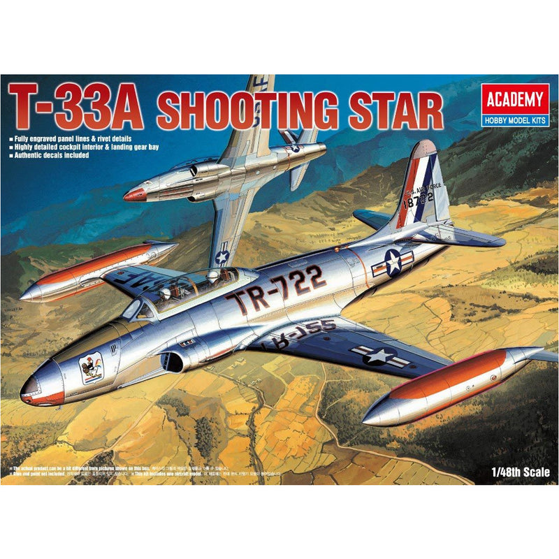 ACADEMY 1/48 T-33A Shooting Star