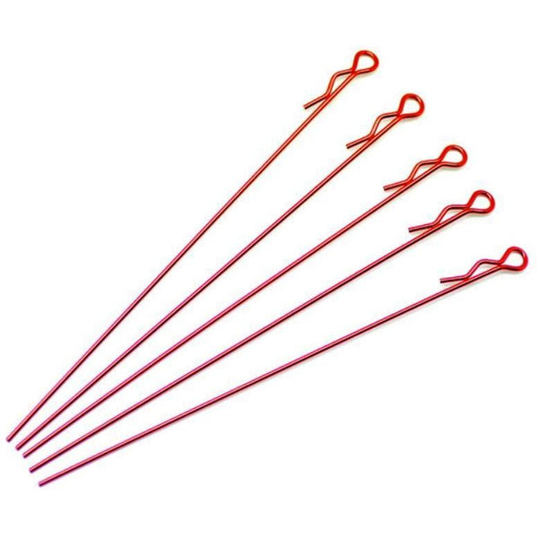 ARROWMAX Extra Long Body Clip 1/10 - Metallic Red(5)(AM-103