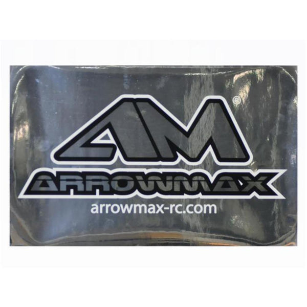 ARROWMAX AM Decal X ( 25 x 40cm) Silver