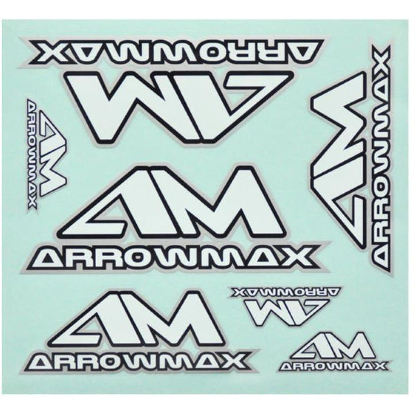 ARROWMAX AM Decal ( 20 X 22cm) Black / White / Silver
