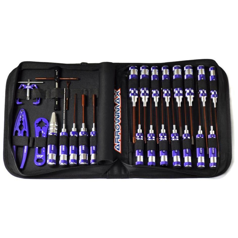 ARROWMAX AM Toolset For On-Road (25Pcs) With Tools Bag