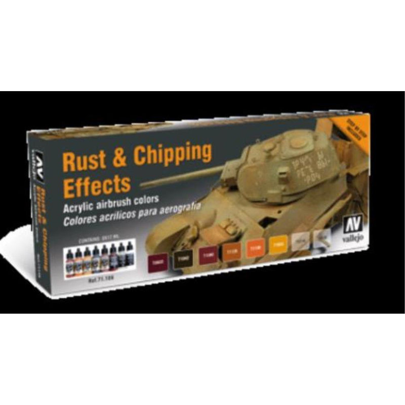VALLEJO Model Air Rust & Chipping Effects Special Set
