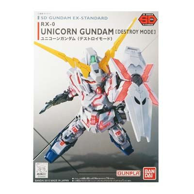 BANDAI SD Gundam Ex-Standard 005 Unicorn Gundam (Destroy Mode)