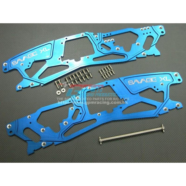 GPM RACING Alloy Suspension 3mm Chassis w/Titanium Dogbone