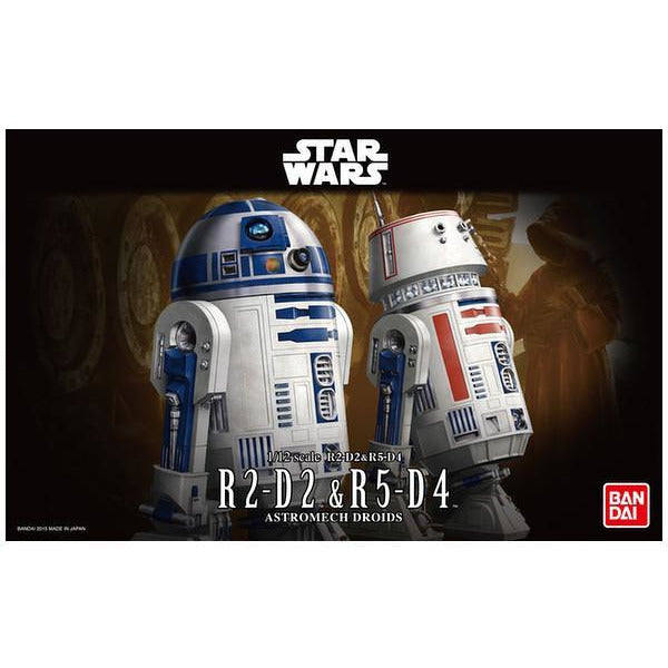 BANDAI Star Wars 1/12 R2-D2&R5-D4