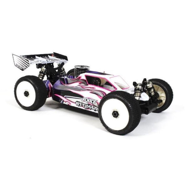 BITTYDESIGN Force Clear 1/8 Buggy Body Hot Bodies D812
