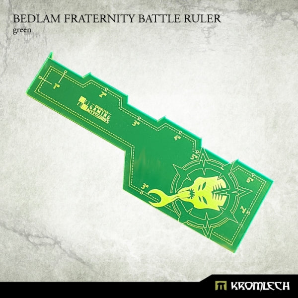 KROMLECH Bedlam Fraternity Battle Ruler (Green) (1)