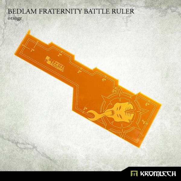 KROMLECH Bedlam Fraternity Battle Ruler (Orange) (1)