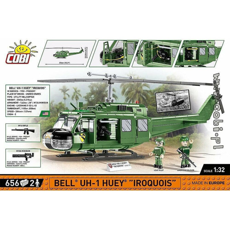 COBI Vietnam War - Bell UH-1 Huey Iroquois 656 pcs