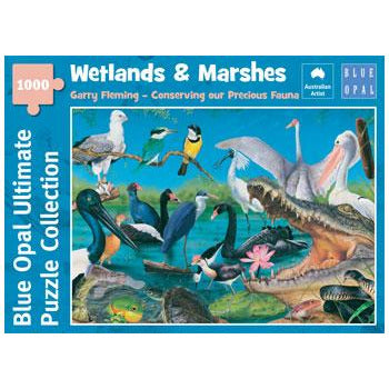 BLUE OPAL Garry Fleming Wetlands & Marshes 1000pce