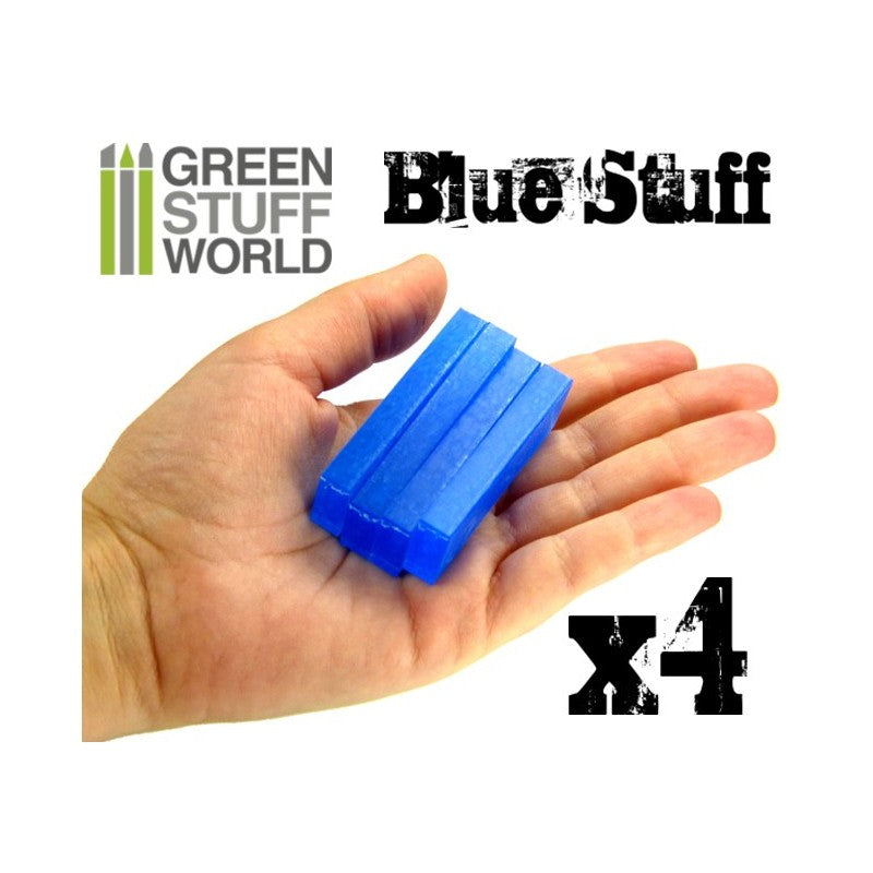 GREEN STUFF WORLD Blue Stuff Molds (4 bars)