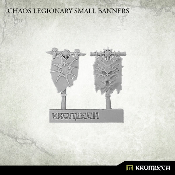 KROMLECH Chaos Legionary Small Banners (2)