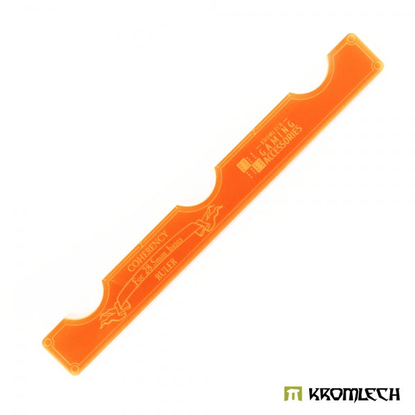KROMLECH Coherency Ruler - 28.5mm Bases - Orange