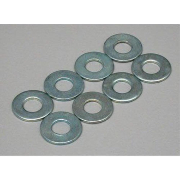 DUBRO 2110 4mm Flat Washers (8)