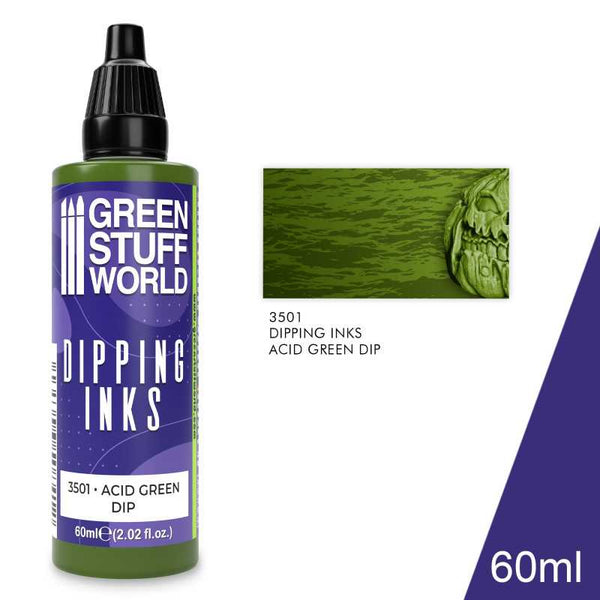 GREEN STUFF WORLD Dipping Ink - Acid Green Dip 60ml