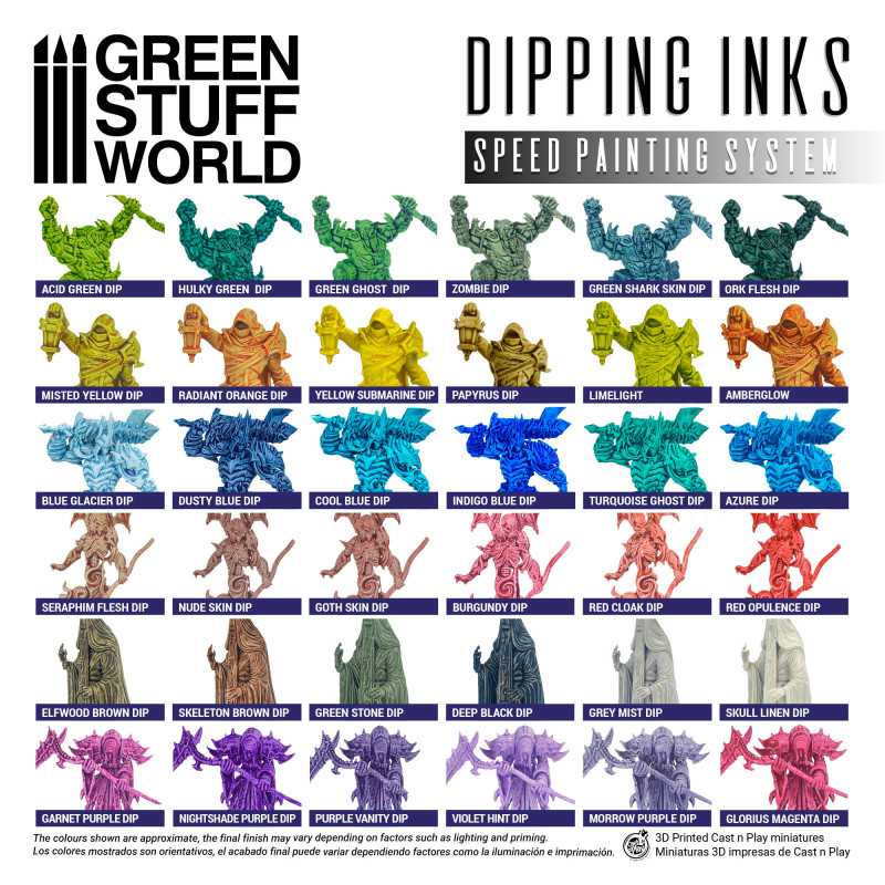 GREEN STUFF WORLD Dipping Ink - Black Green Stone Dip 60ml