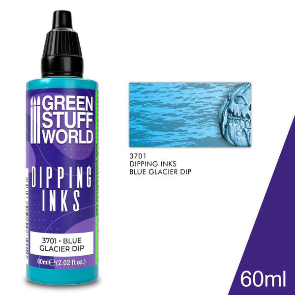 GREEN STUFF WORLD Dipping Ink - Blue Glacier Dip 60ml