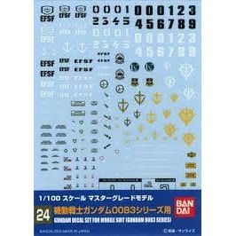BANDAI Gundam Decal 24 MG Multiuse - 0083