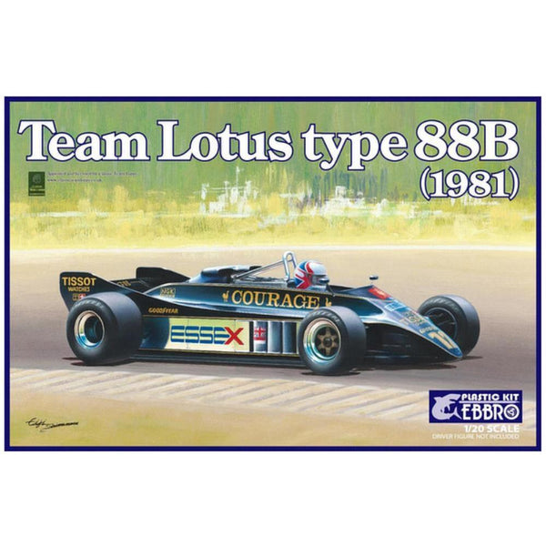 EBBRO 1/20 Team Lotus 88B 1981