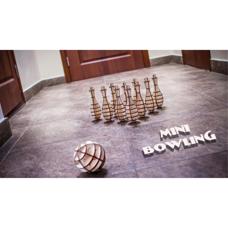 EWA Mini Bowling Wooden Model Kit