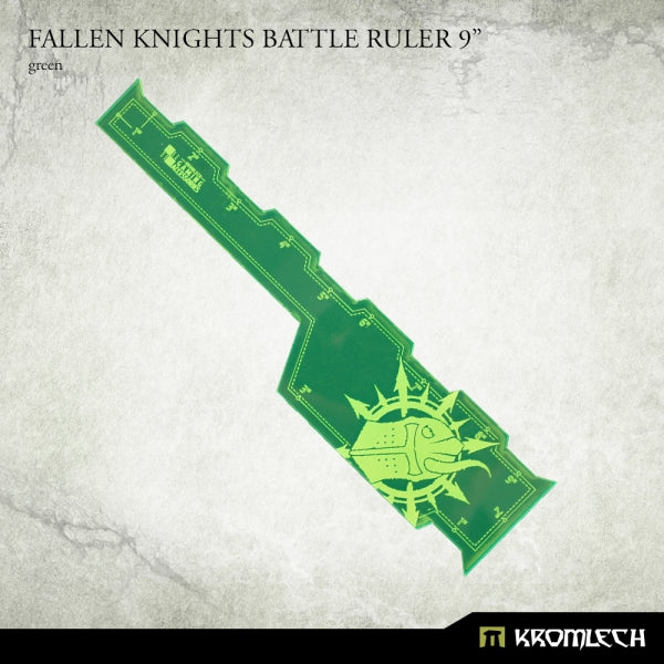 KROMLECH Fallen Knights Battle Ruler 9" (Green)