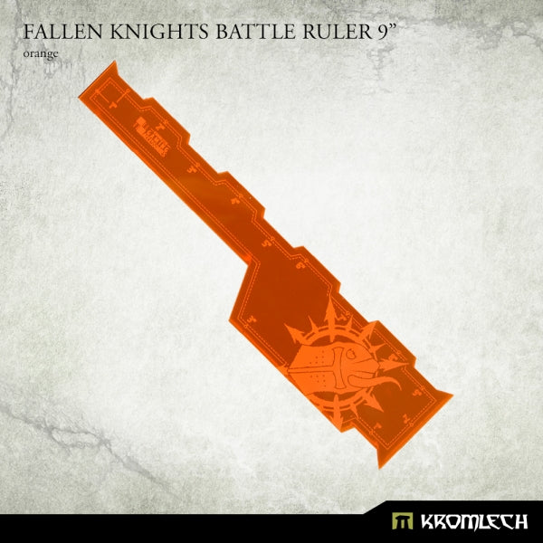 KROMLECH Fallen Knights Battle Ruler 9" (Orange)