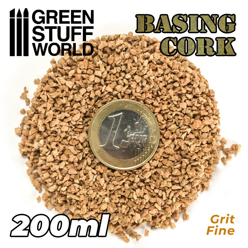 GREEN STUFF WORLD Fine Basing Grit 200ml