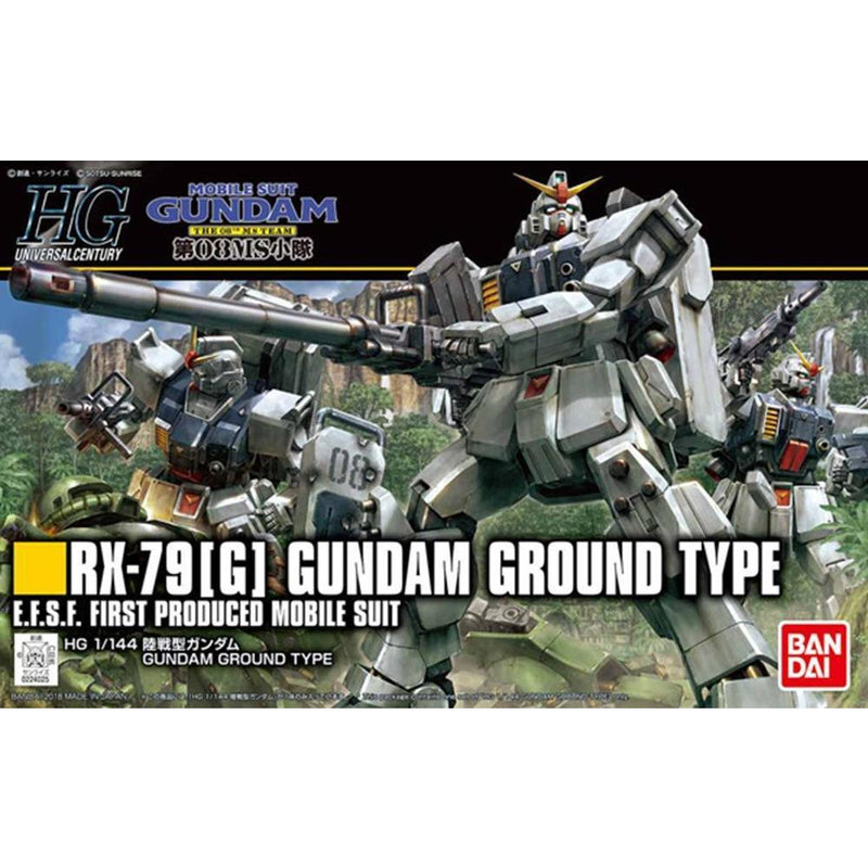 BANDAI 1/144 HG Gundam Ground Type "MS08 Team"