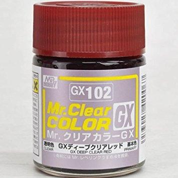 MR HOBBY Mr Clear Color GX Red Lacquer Paint
