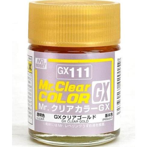 MR HOBBY Mr Clear Color GX Gold Lacquer Paint