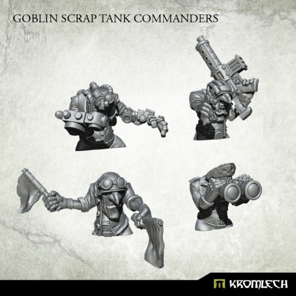 KROMLECH Goblin Scrap Tank Commanders (4)