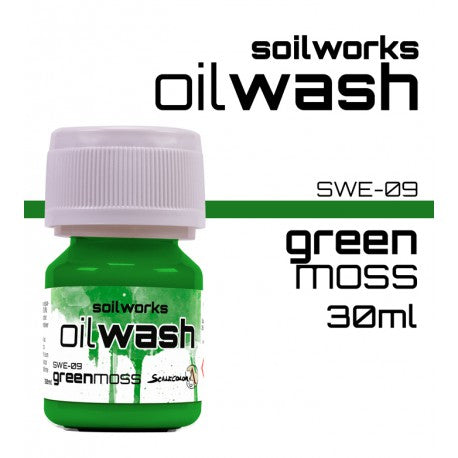 SCALE75 Soilworks Oil Wash - Green Moss 30ml