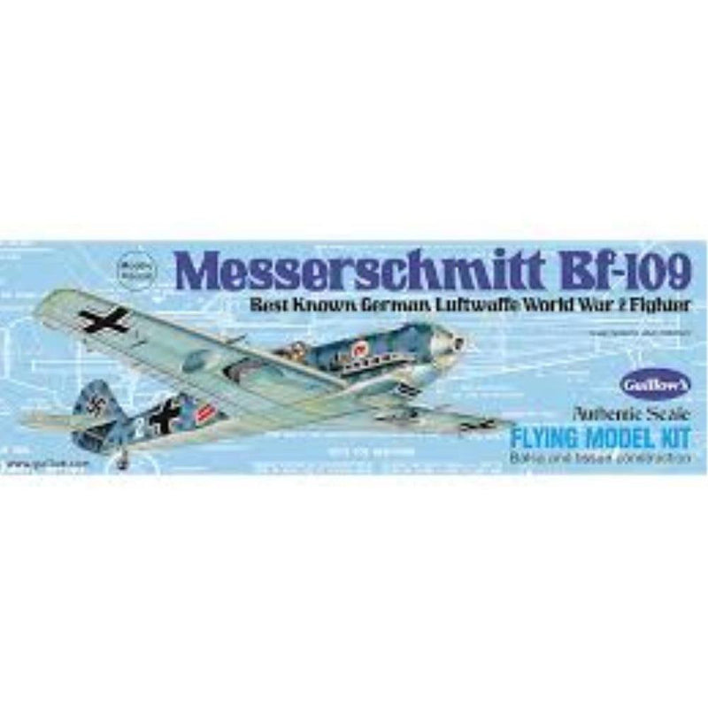 GUILLOWS 1/30 Messerschmitt BF109 Balsa Plane Model Kit