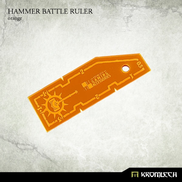 KROMLECH Hammer Battle Ruler (Orange) (1)