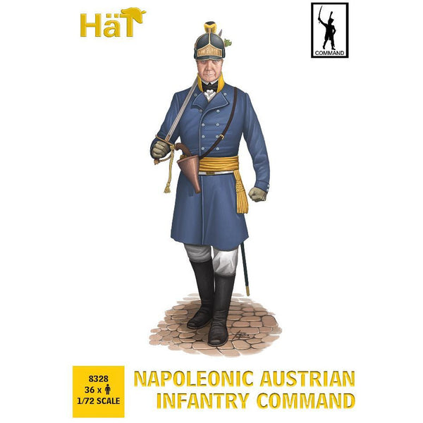 HAT 1/72 Napoleonic Austrian Infantry Command