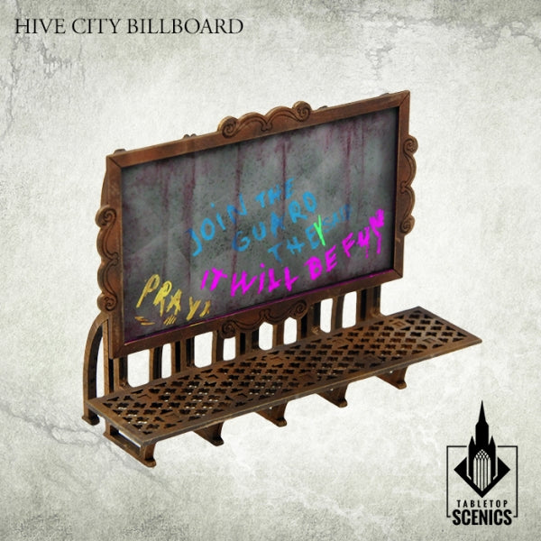 TABLETOP SCENICS Hive City Billboards