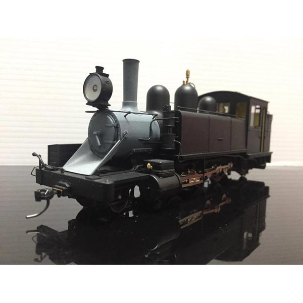 HASKELL On30 NA Class Puffing Billy Locomotive - Black (Modern Smoke Stack)