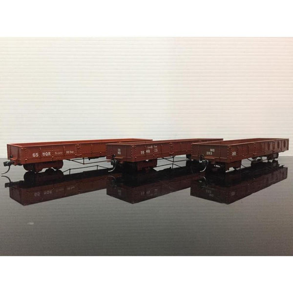HASKELL On30 QR Puffing Billy Wagons - Pack 9 (Mixed Colour