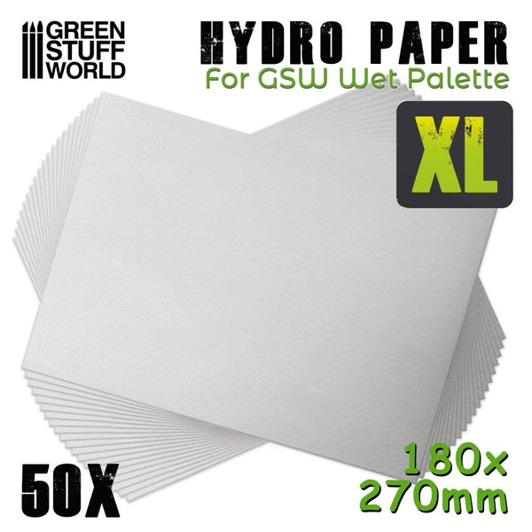 GREEN STUFF WORLD Hydro Paper XL x50