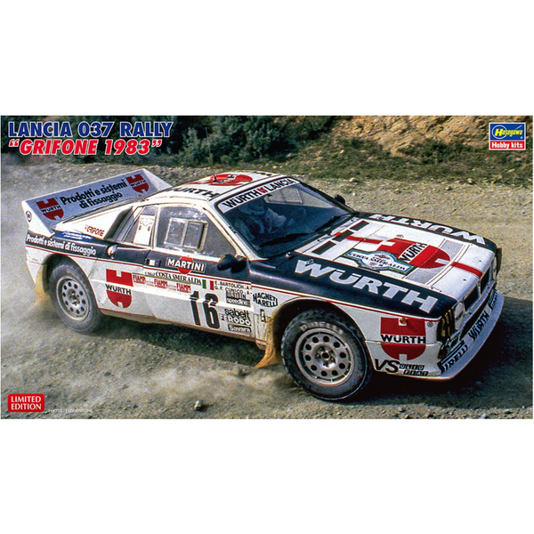 HASEGAWA 1/24 Lancia 037 Rally 'Grifone 1983'