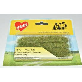 HEKI 10mm Grass Strips Summer 100mm (8pcs)