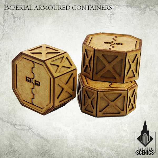 TABLETOP SCENICS Imperial Armoured Containers