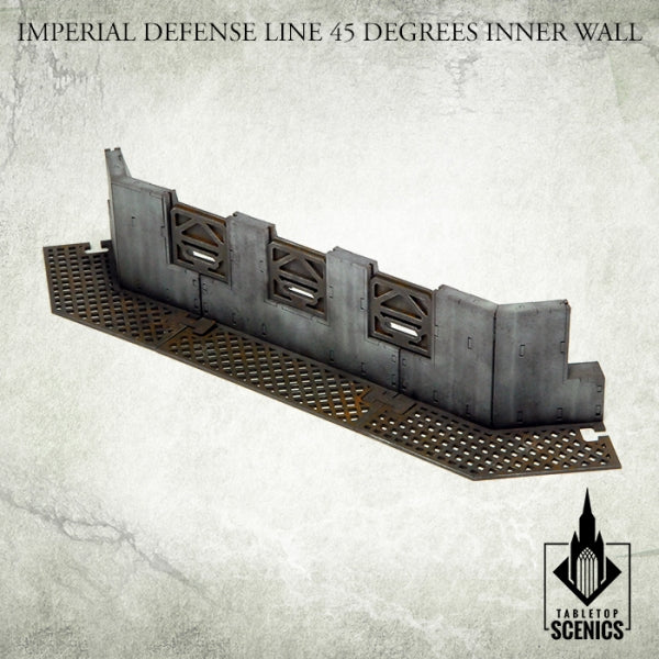 TABLETOP SCENICS Imperial Defense Line: 45 Inner Wall