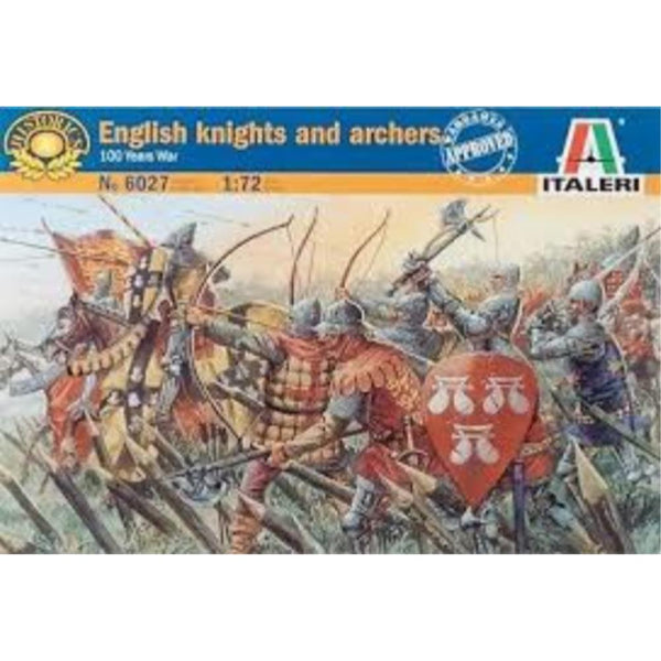 ITALERI 1/72 English Knights and Archers 100 Years War