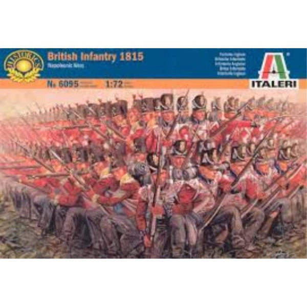 ITALERI 1/72 British Infantry 1815 Napoleonic Wars