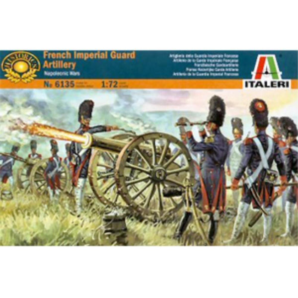 ITALERI 1/72 French Imperial Guard Artillery Napoleonic War