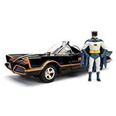 JADA 1/24 1966 Classic TV Series Batmobile w/Batman Figure